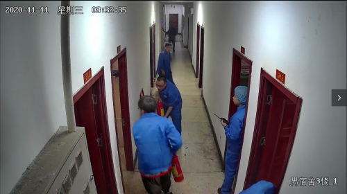 東綸公司開展集體宿舍消防安全應(yīng)急演練