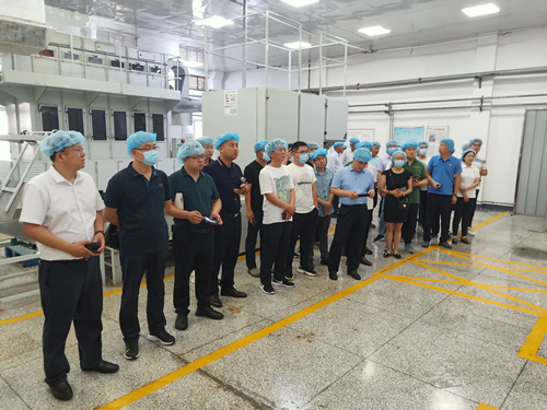 廊坊市工業(yè)和信息化局組織企業(yè)家到東綸公司 開展精益管理現(xiàn)場(chǎng)觀摩會(huì)