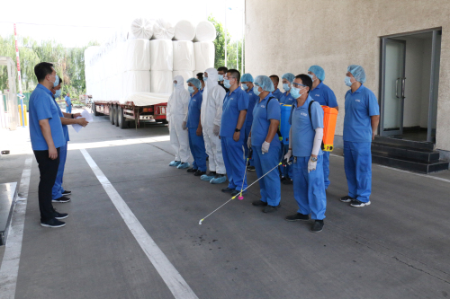 東綸科技實(shí)業(yè)有限公司 認(rèn)真開(kāi)展新冠病毒疫情防控應(yīng)急演練