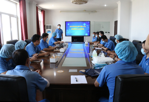 東綸科技實(shí)業(yè)有限公司 認(rèn)真開(kāi)展新冠病毒疫情防控應(yīng)急演練